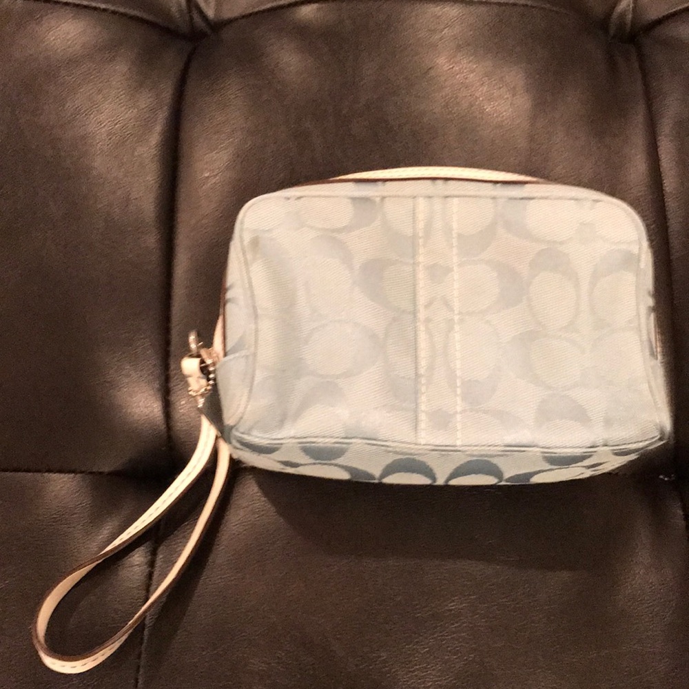 Coach Wristlet or Makeup Bag